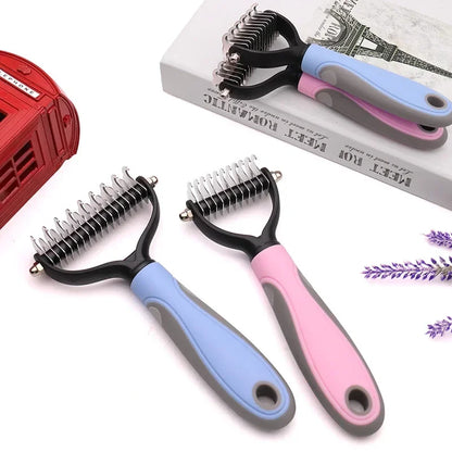 Pet Dog Double sided Hair Removal Brush