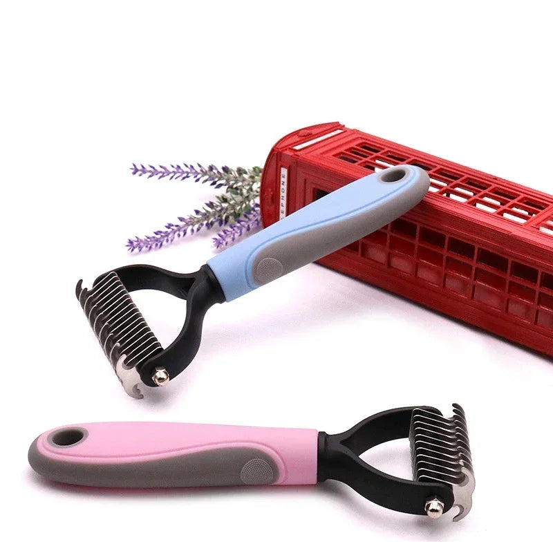 Pet Dog Double sided Hair Removal Brush