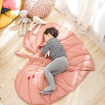 Pet Dog Cooling Leaf Mat