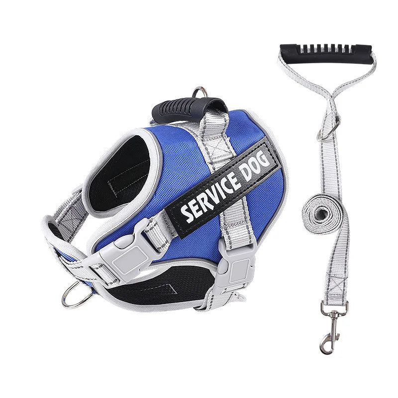 Pet Dogs Harness And Leash Set