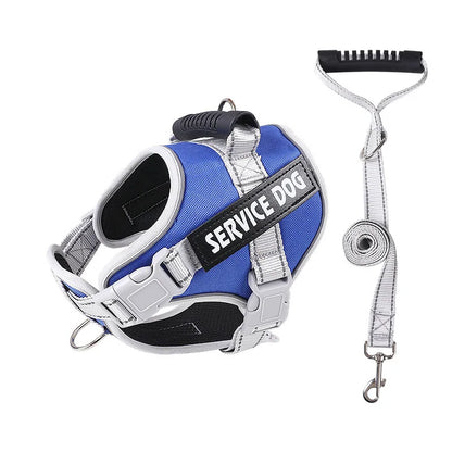 Pet Dogs Harness And Leash Set