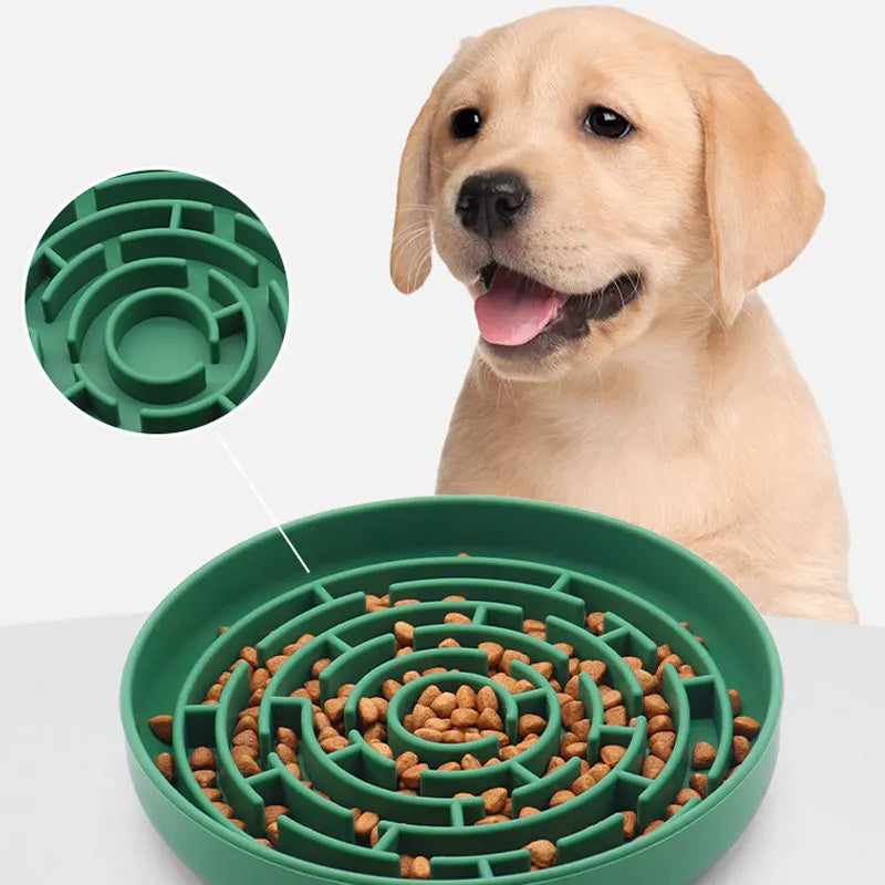 Pet Dog Anti-choking Food Feeder Bowl
