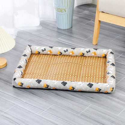 Summer Pet Dog Mat Bed House