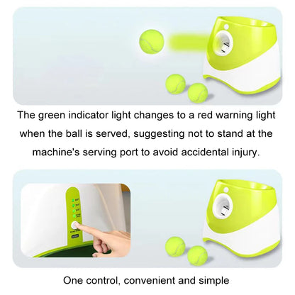 Automatic Ball Launcher Throwing Machine Catapult Pet Toys