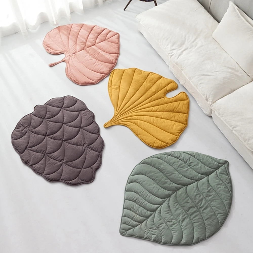 Pet Dog Cooling Leaf Mat