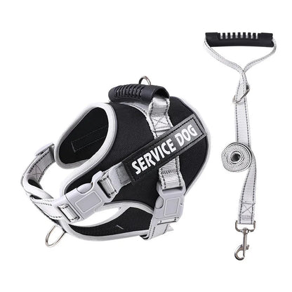 Pet Dogs Harness And Leash Set