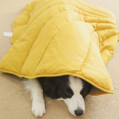 Pet Dog Cooling Leaf Mat