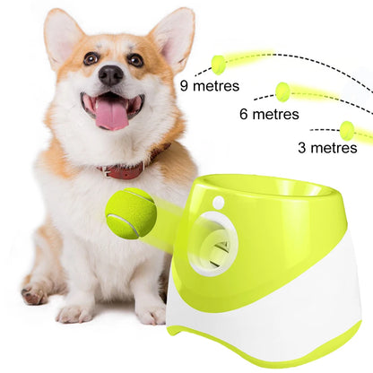 Automatic Ball Launcher Throwing Machine Catapult Pet Toys