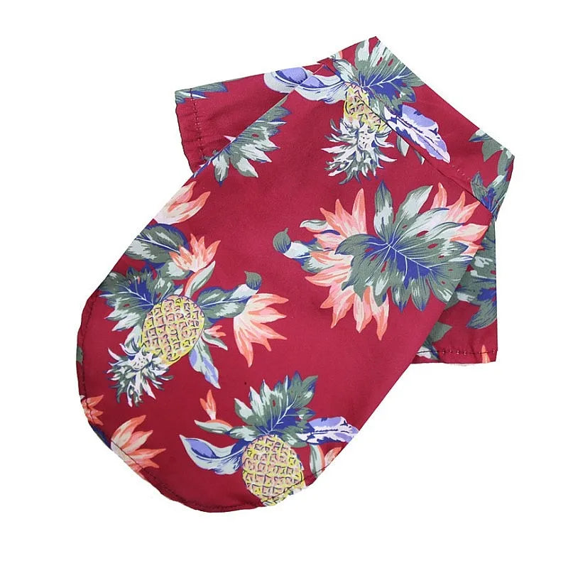 Hawaiian Beach Style Dog Clothes