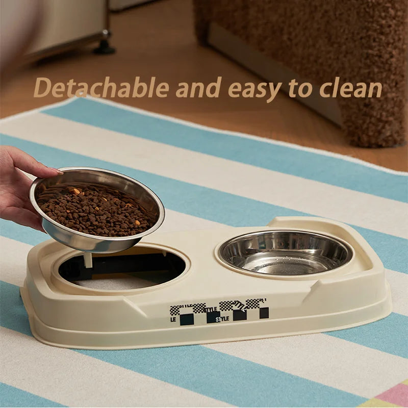 Pet Dog Folding Elevated Bowl