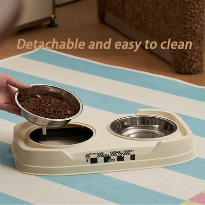 Pet Dog Folding Elevated Bowl
