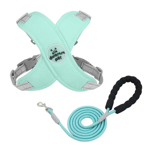 X Shaped Pet Dog Harness Vest Set