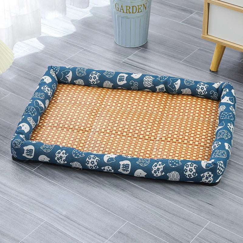 Summer Pet Dog Mat Bed House