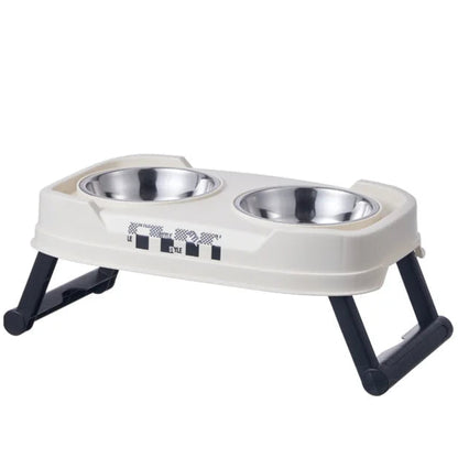 Pet Dog Folding Elevated Bowl