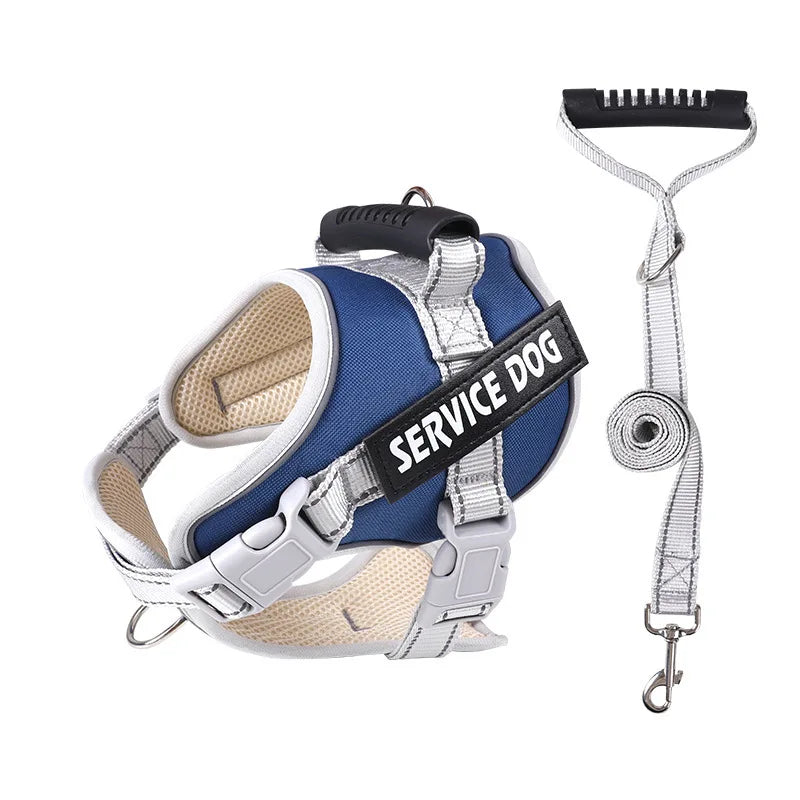 Pet Dogs Harness And Leash Set