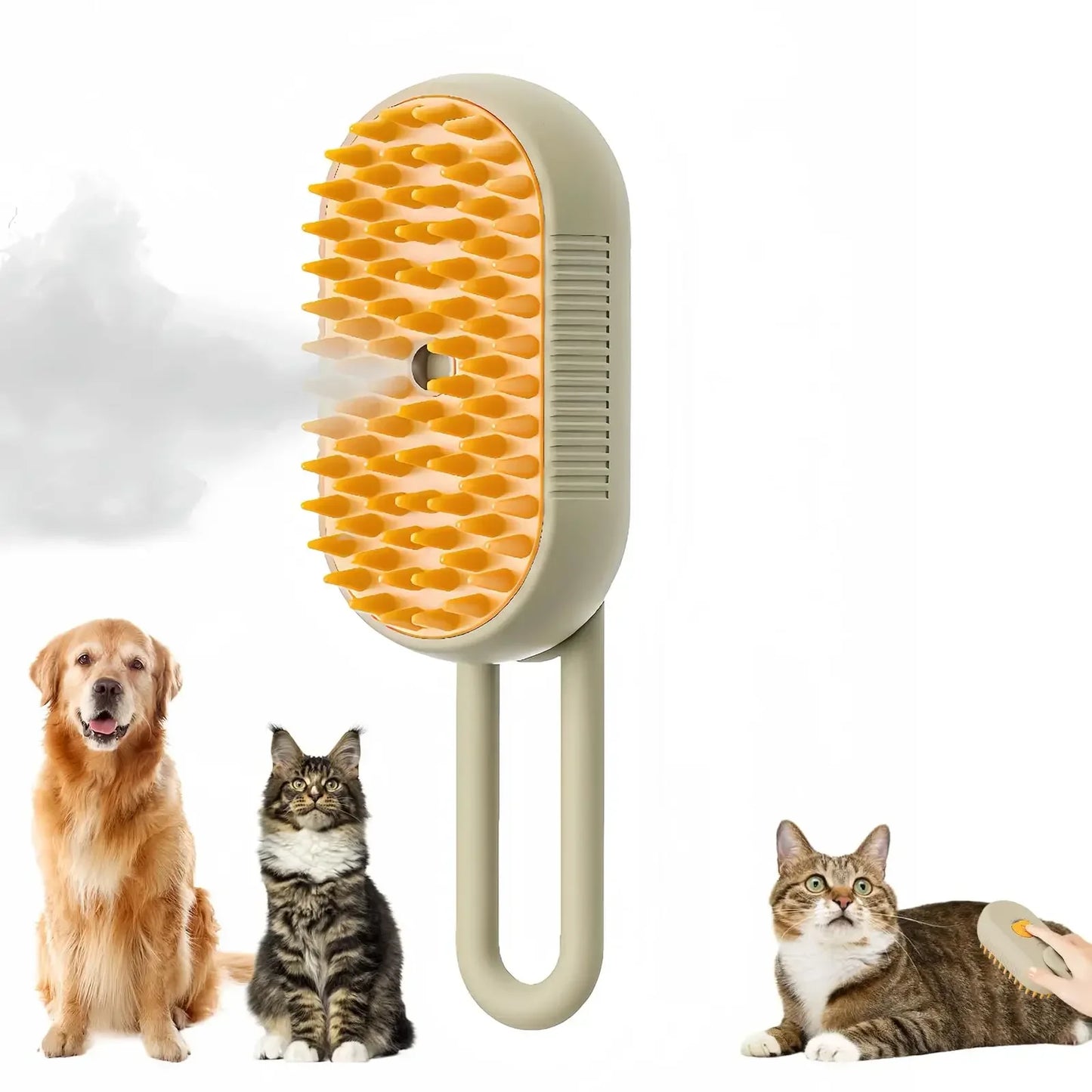3 in 1 Pet Dog Spray Massage Brush