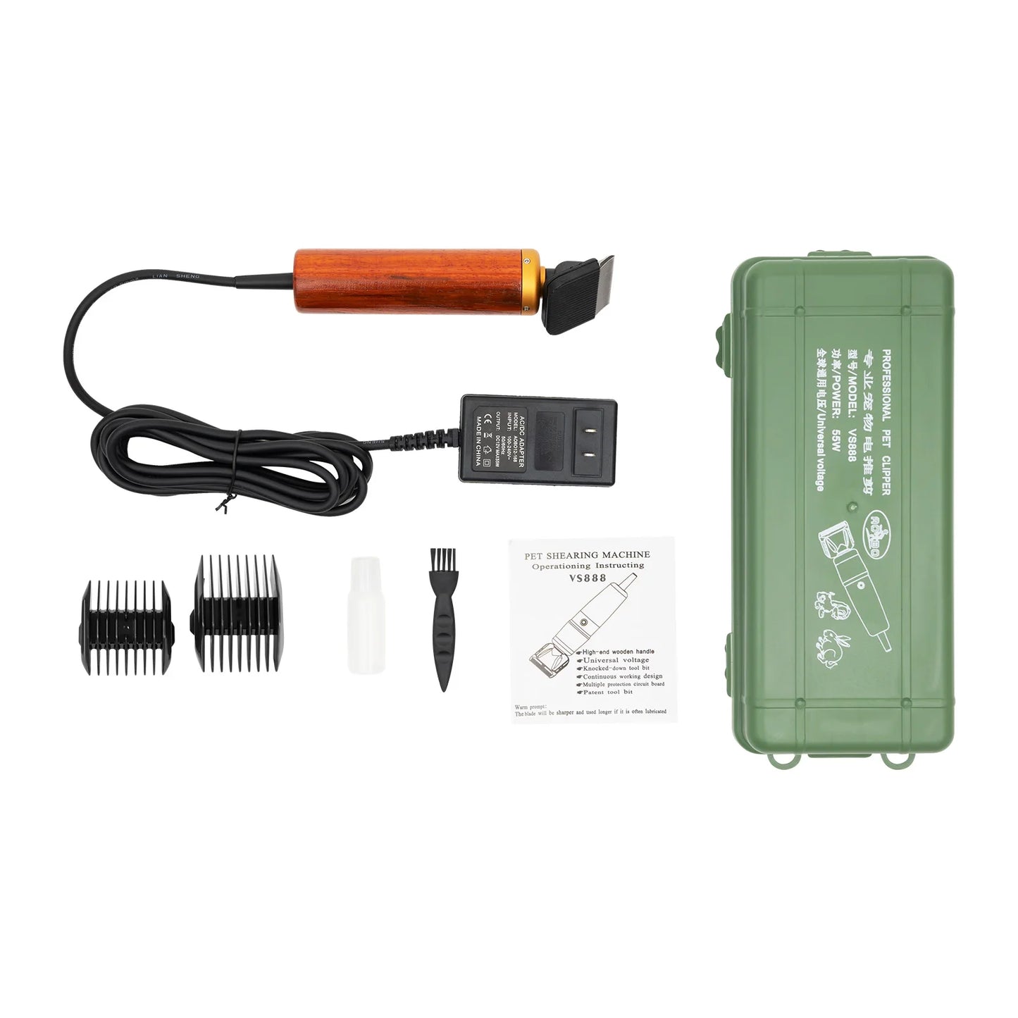 Professional Pet Dog Hair Trimmer Clipper