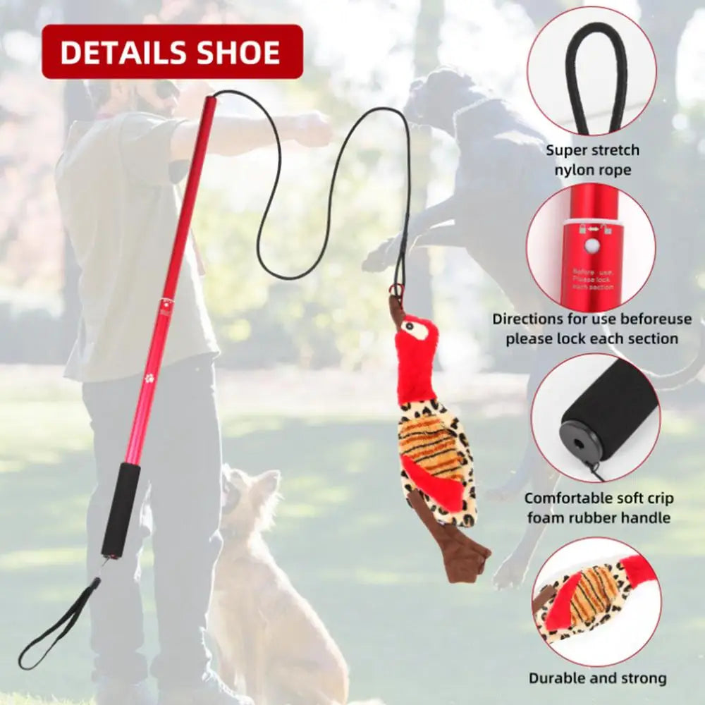 Interactive Flirt Pole Toy