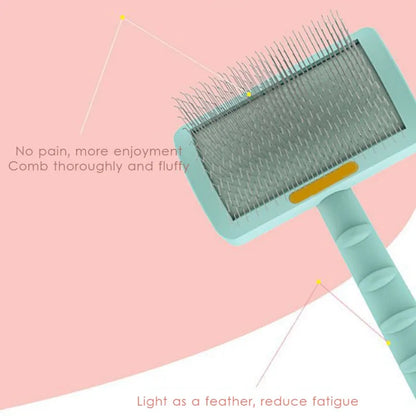 Pet Dog Long Pin Dog Slicker Brush