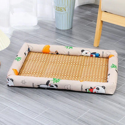 Summer Pet Dog Mat Bed House